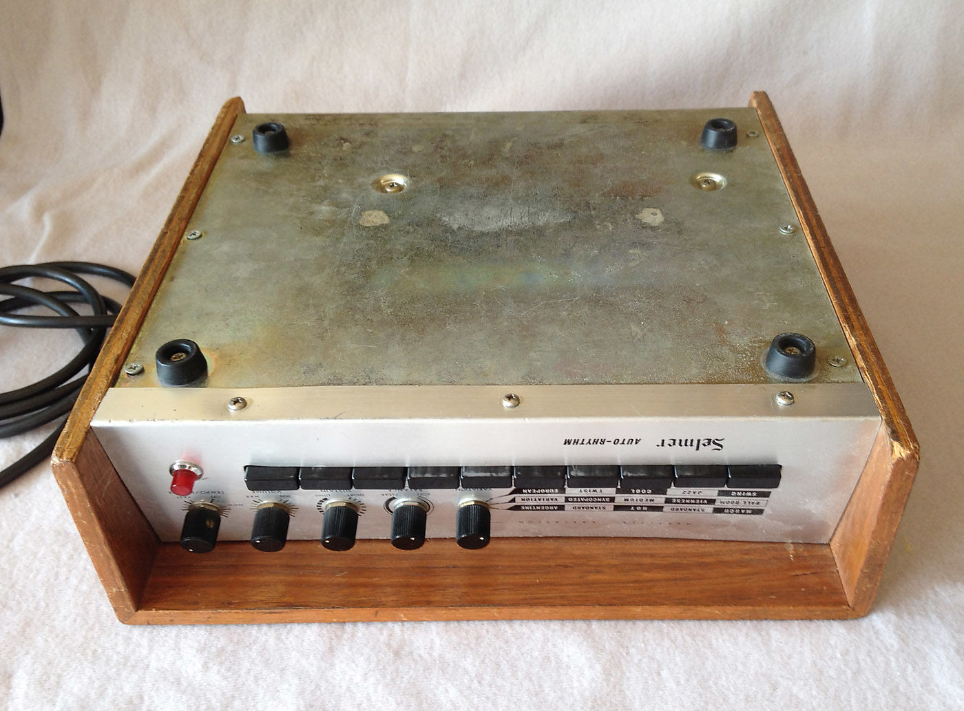 MATRIXSYNTH Selmer MR101 Auto Rhythm 1972 Demo