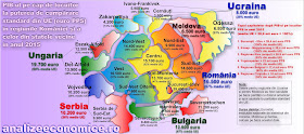 Cât de bogate sunt regiunile din afara granițelor României de astăzi