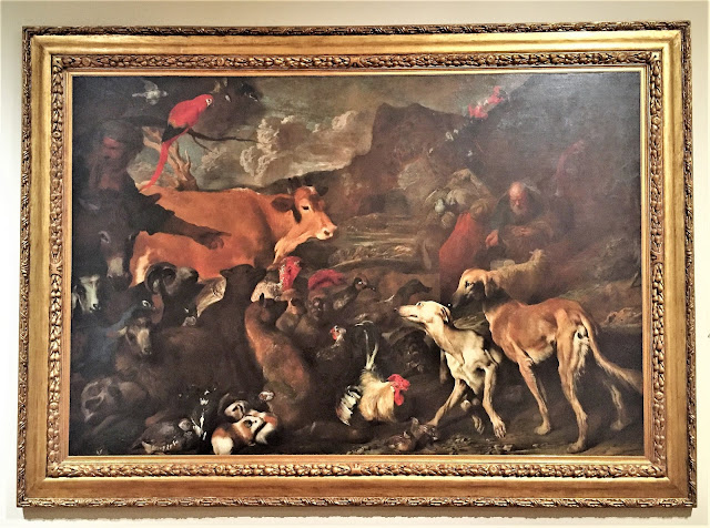Milwaukee Art Museum: Noah and His Animals Entering the Ark, by Giovanni Benedetto Castiglione (ca. 1650)