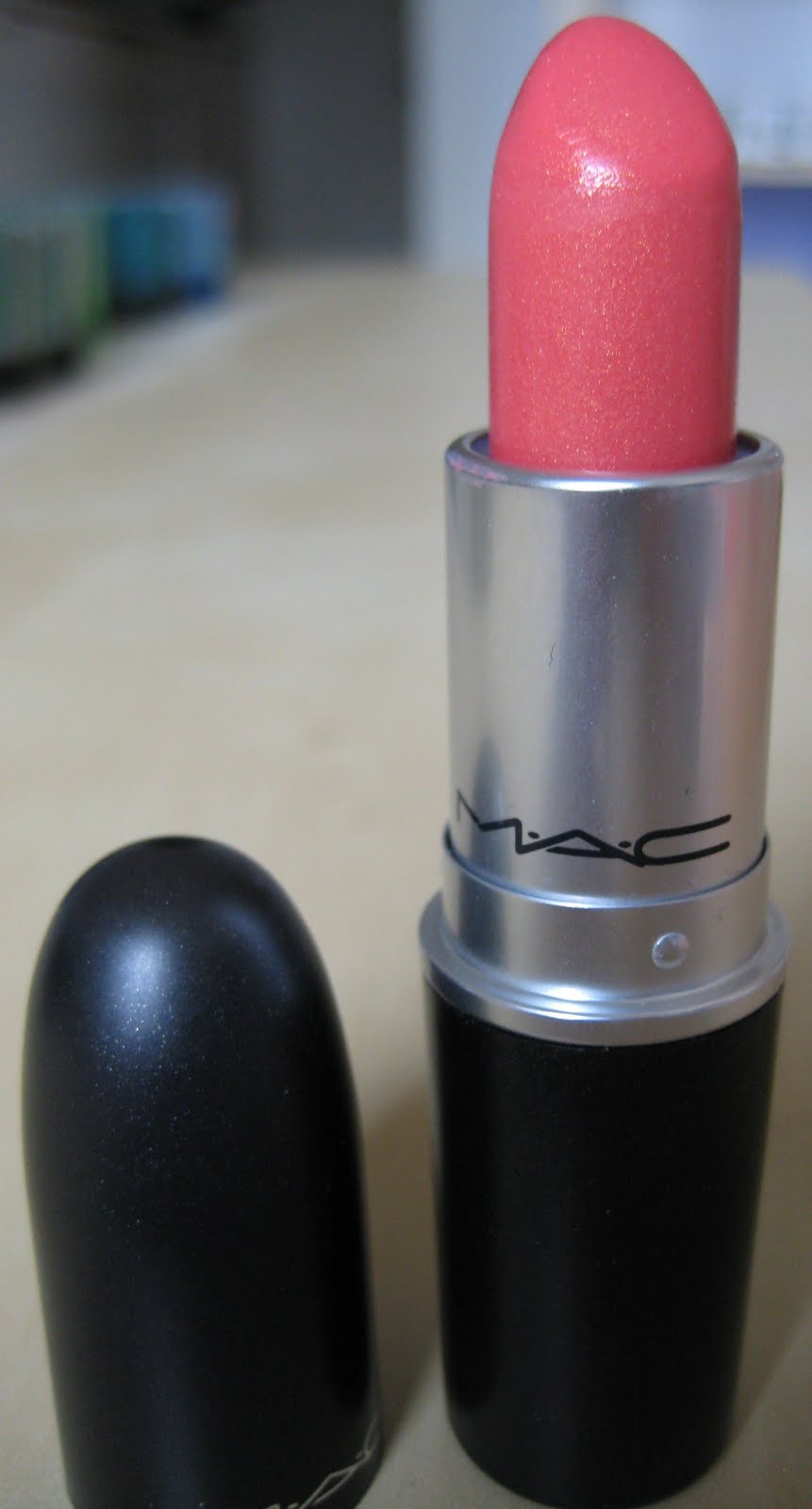 Past, Present, Future MAC Lipstick Fresh Salmon