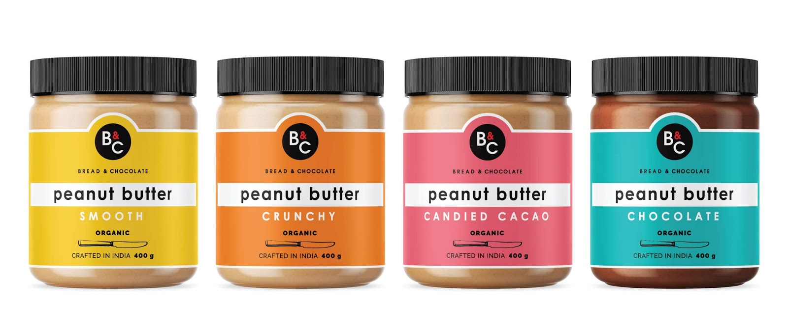 B&C Peanut Butter Packaging Of The World
