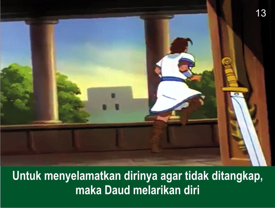 Komik Alkitab Anak: Raja Saul dan Prajurit Daud