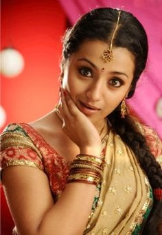 Trisha Krishnan cute Photos in Saree Trisha Krishnan cute Photos in Saree