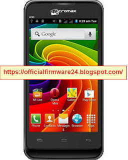 Micromax A36 Official Firmware/ Flash File Free Download