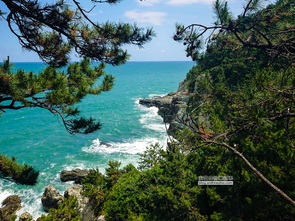 二妓台健行,釜山景點,二妓台海岸風景