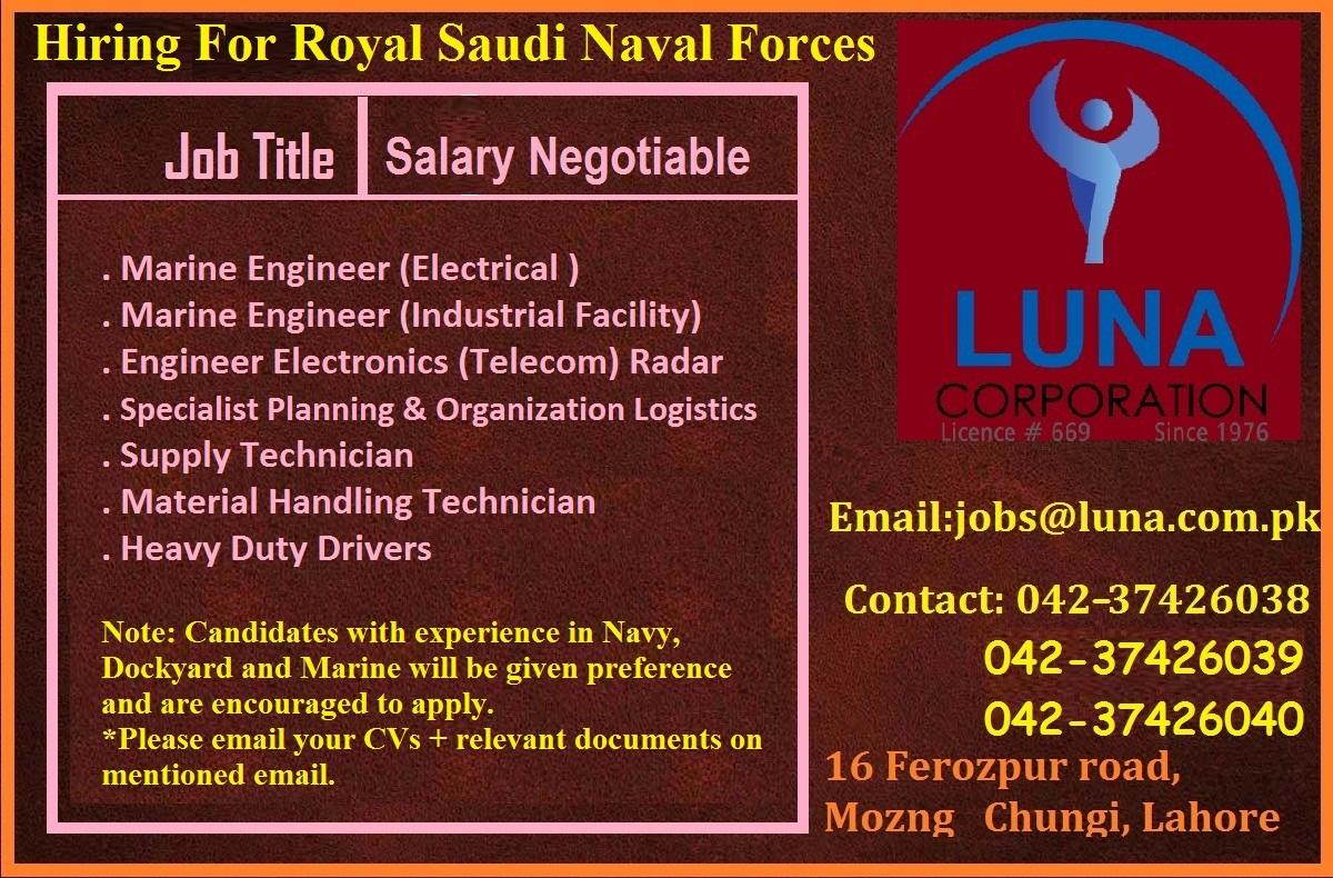 Engineering Jobs in Saudi Arabia for Pakistani Gulf Job Hunt (UAE, Saudi Arabia, Qatar, Kuwait