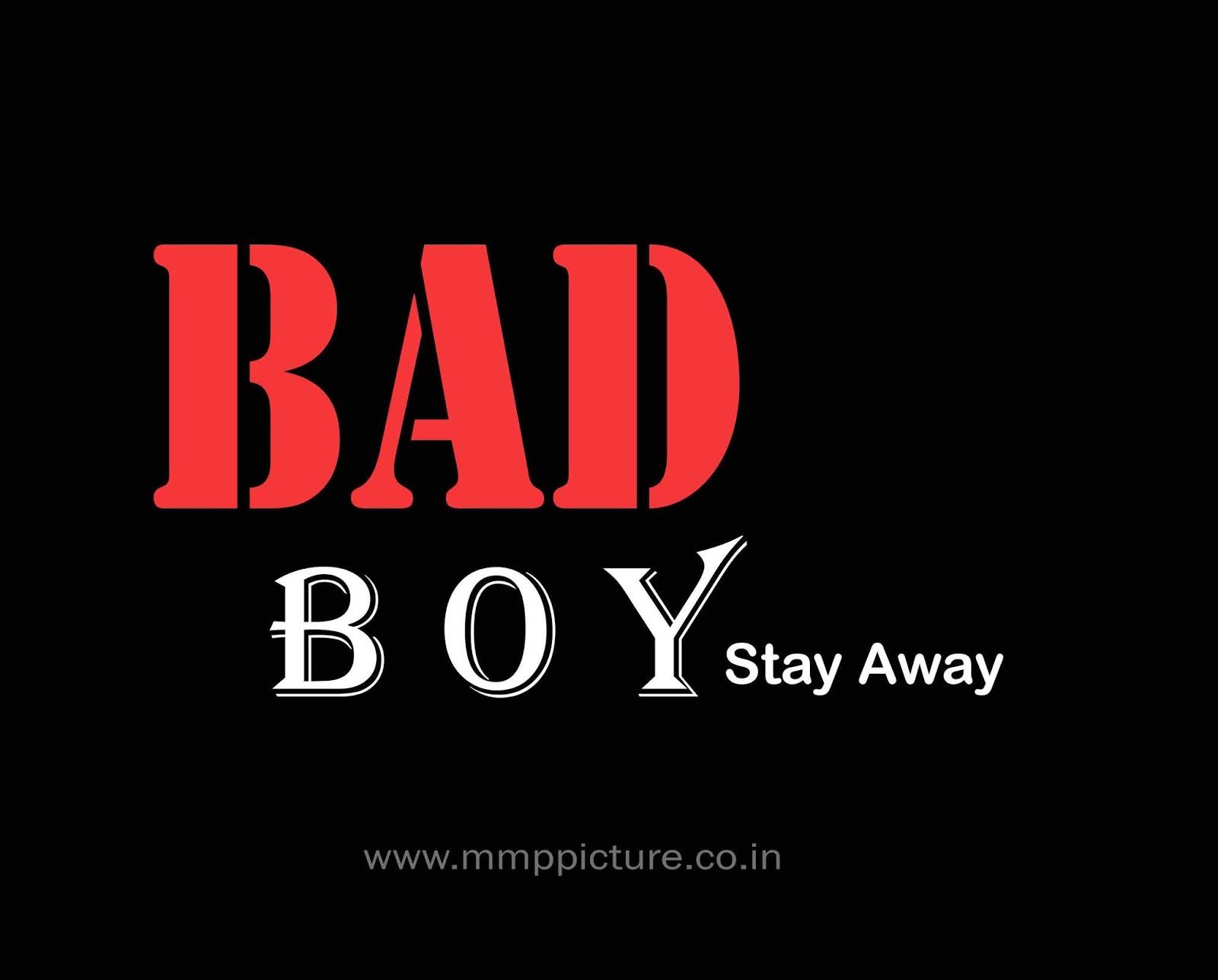 Bad boy text png for editing by mmp picuture