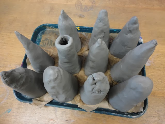 Preserving In-Process Clay Projects Between Class Periods