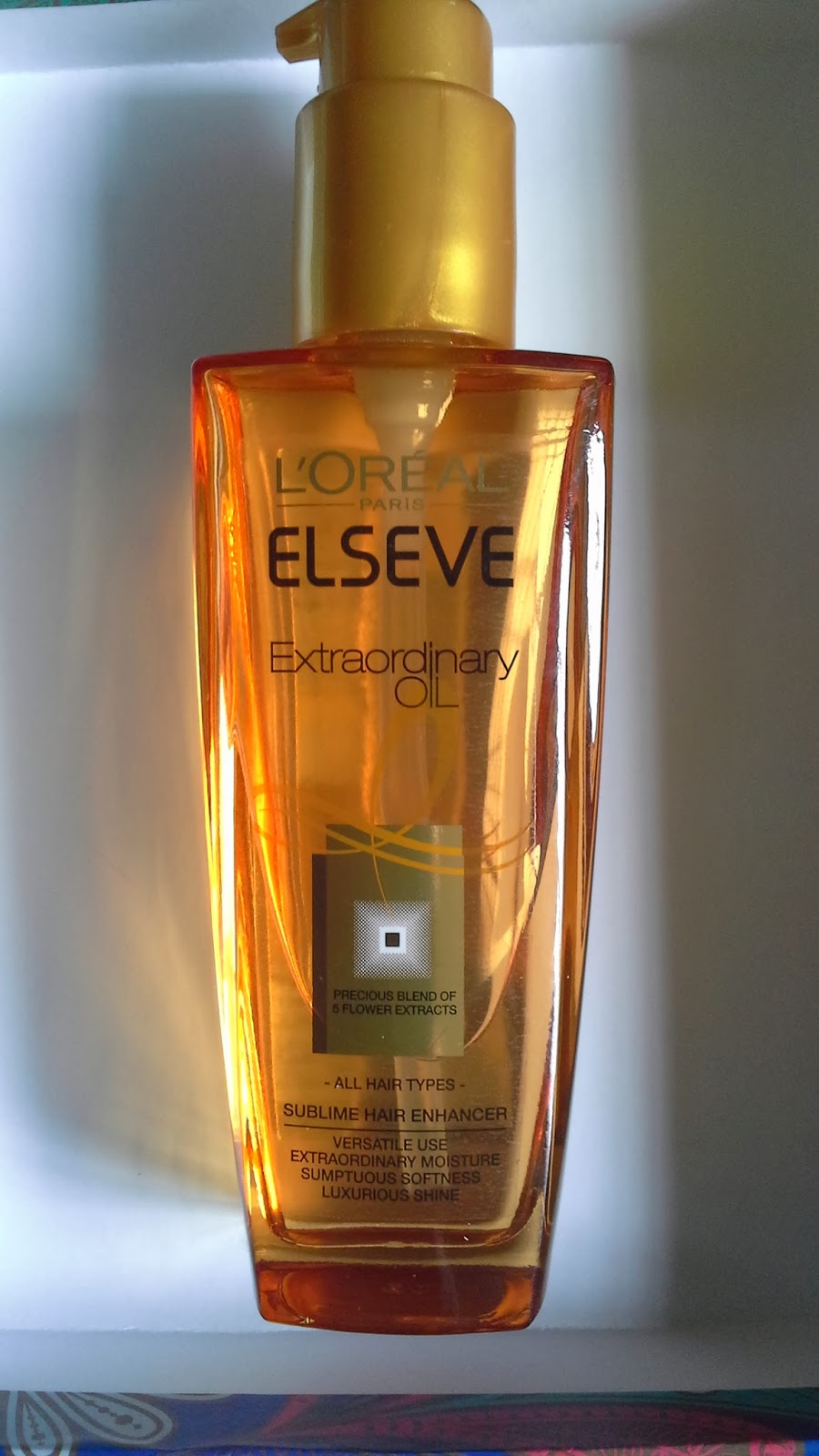 A touch of class L'Oréal Elseve Extraordinary Oil