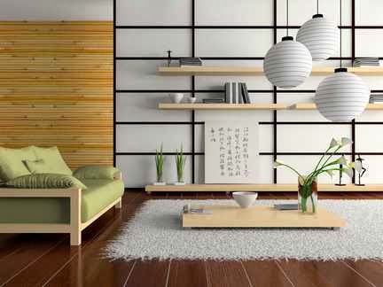 Asian inspired interior ideas