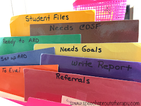 Getting Organized- My Top 3 Tips for SLPs Speech Sprouts www.speechsproutstherapy.com