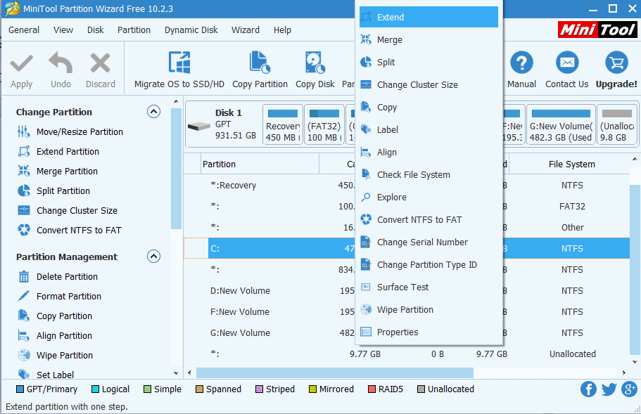 How To Extend C Drive Space (System Partition) In Windows 10 TECHIDER