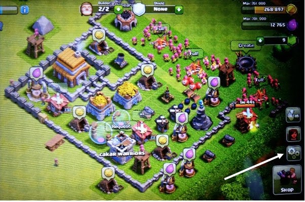 CARA BUAT 2 AKUN CLASH OF CLANS