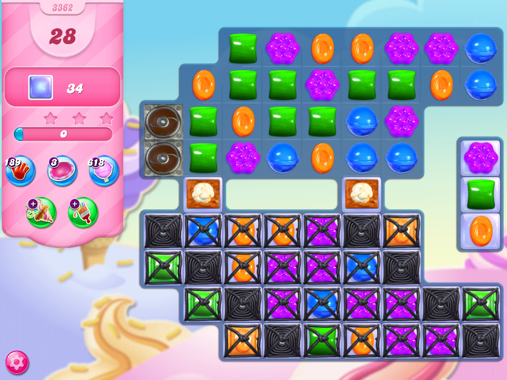 Candy Crush Saga level 3362 Candy Crush Saga level 3362