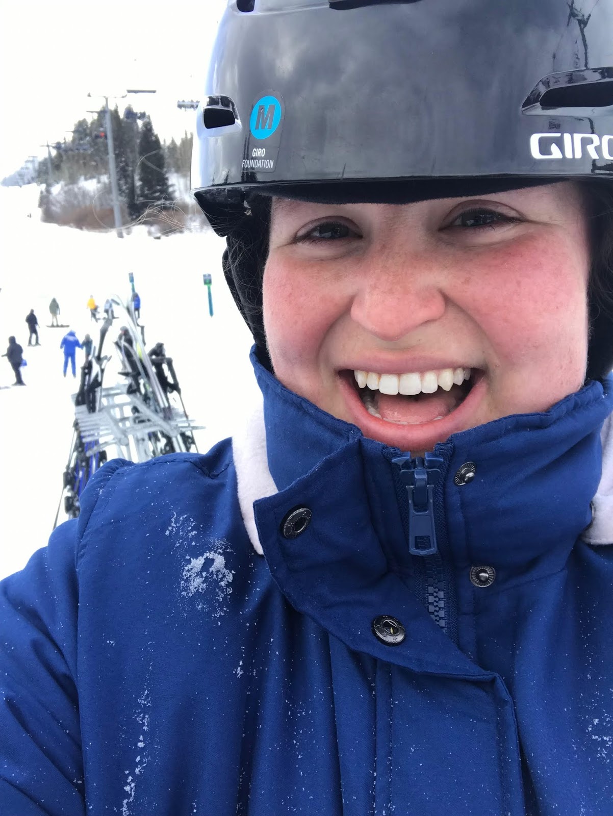 plus size skiing