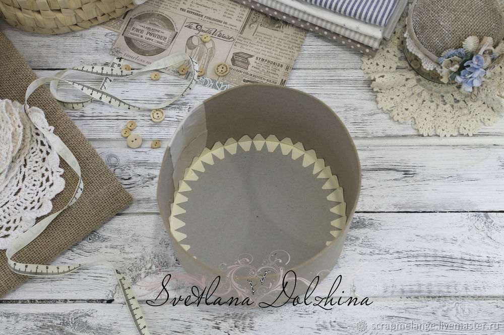 How to make a storage round box DIY Tutorial Ideas!