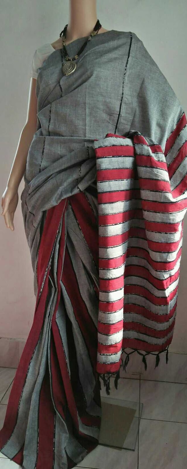 Exclusive Plain khes Saree Buy online cotton kesh sarees