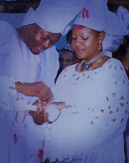 1 Actor Muyiwa Ademola & his wife Omolara celebrate 10-year-wedding anniversary (photos)