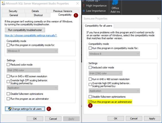 How to run SQL Server Management Studio (SSMS) with different ...