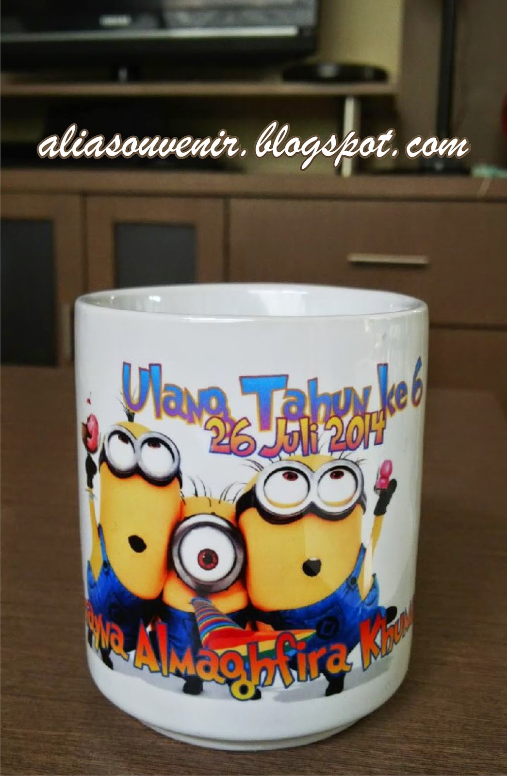 Mug Sablon Full Colour / Bisa Foto