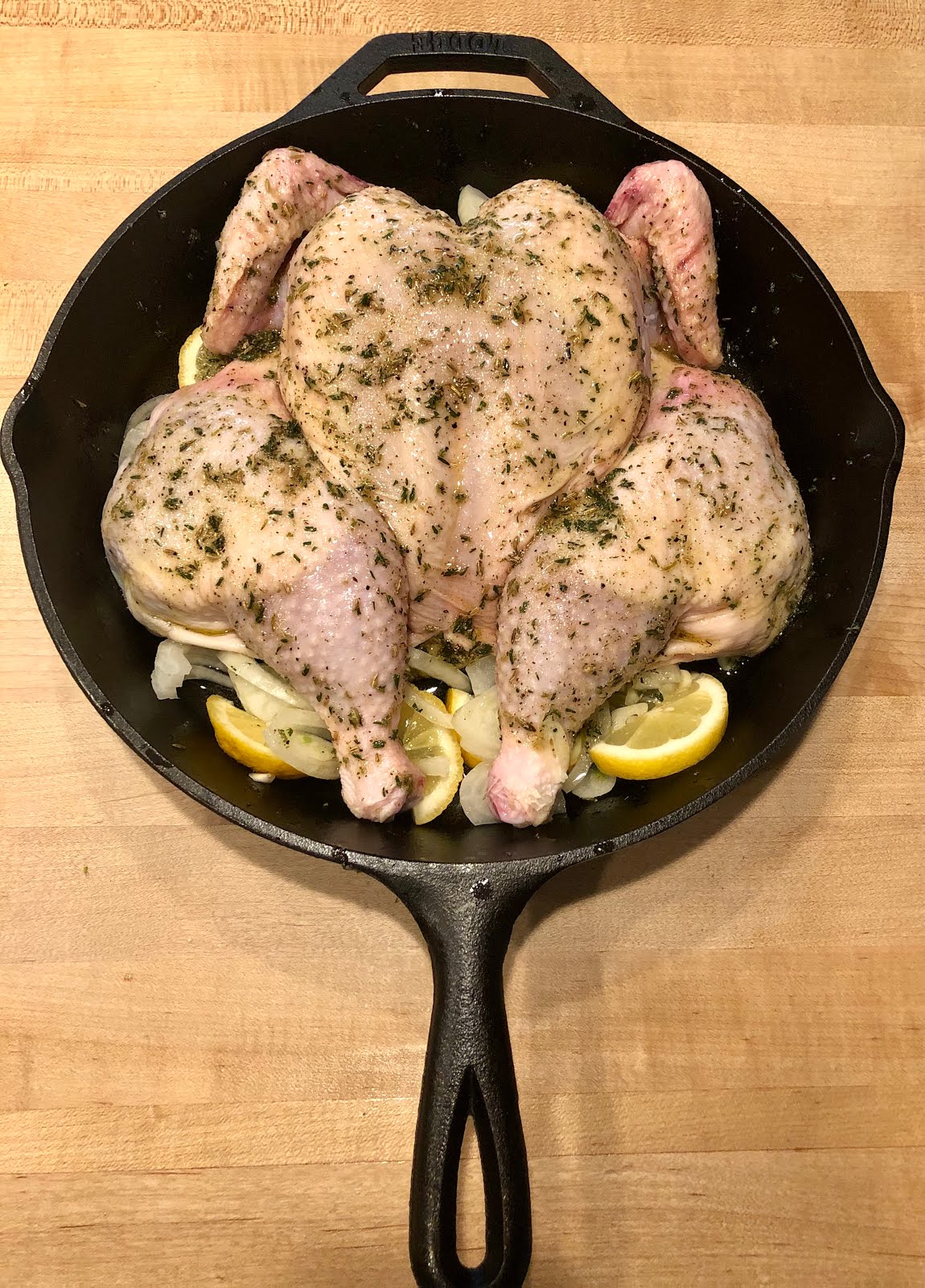 Dawn's Recipes Cast Iron Skillet Lemon Roasted Chicken Ina Garten Recipe