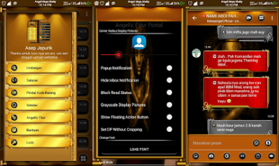 BBM Mod Black Gold Angelic Base Transparan 3.1.0.13 Apk BBM Mod Black Gold Angelic Base Transparan 3.1.0.13 Apk