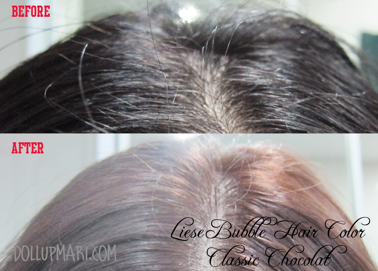 Hair Color Liese Bubble Hair Color Dark Chocolate Review