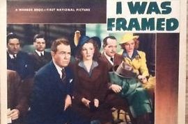 Laura's Miscellaneous Musings: Tonight's Movie: I Was Framed (1942)
