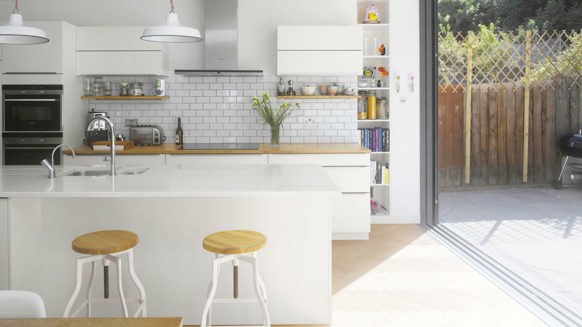 kücheninsel mit herd und spüle - de-haus