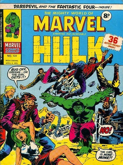 Mighty World of Marvel #131, The Hulk