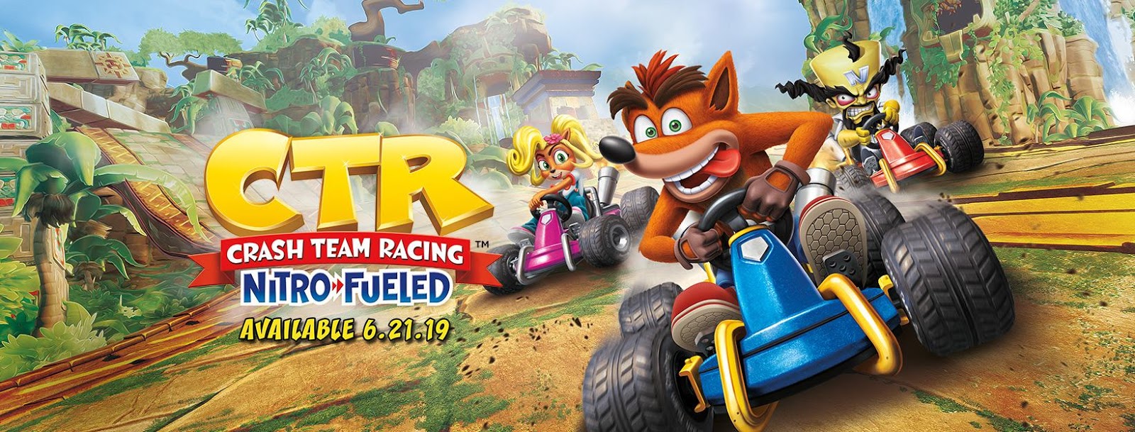 At Darren's World of Entertainment Crash Team Racing NitroFueled