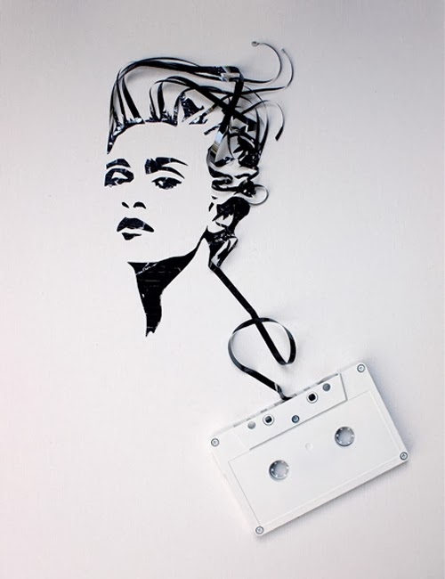 08-Madonna-Erika-Iris-Tape-Art-www-designstack-co