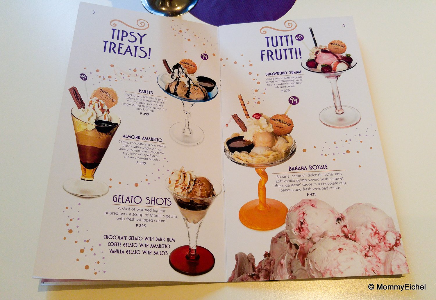 Mommy Eichel Awaken the Child In You at Morelli's Gelato