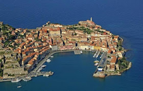 The picturesque port of Portoferraio is the arrival point for visitors to the island of Elba