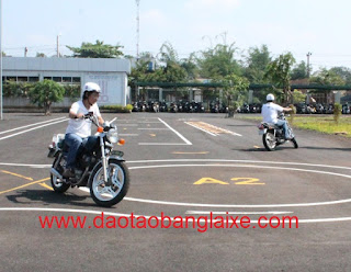 thi bằng lái xe mô tô hạng A2