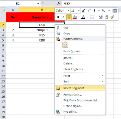 Cara Membuat Comment Pada Cell Excell 2016 Windows Cara Membuat Comment Pada Cell Excell 2016 Windows