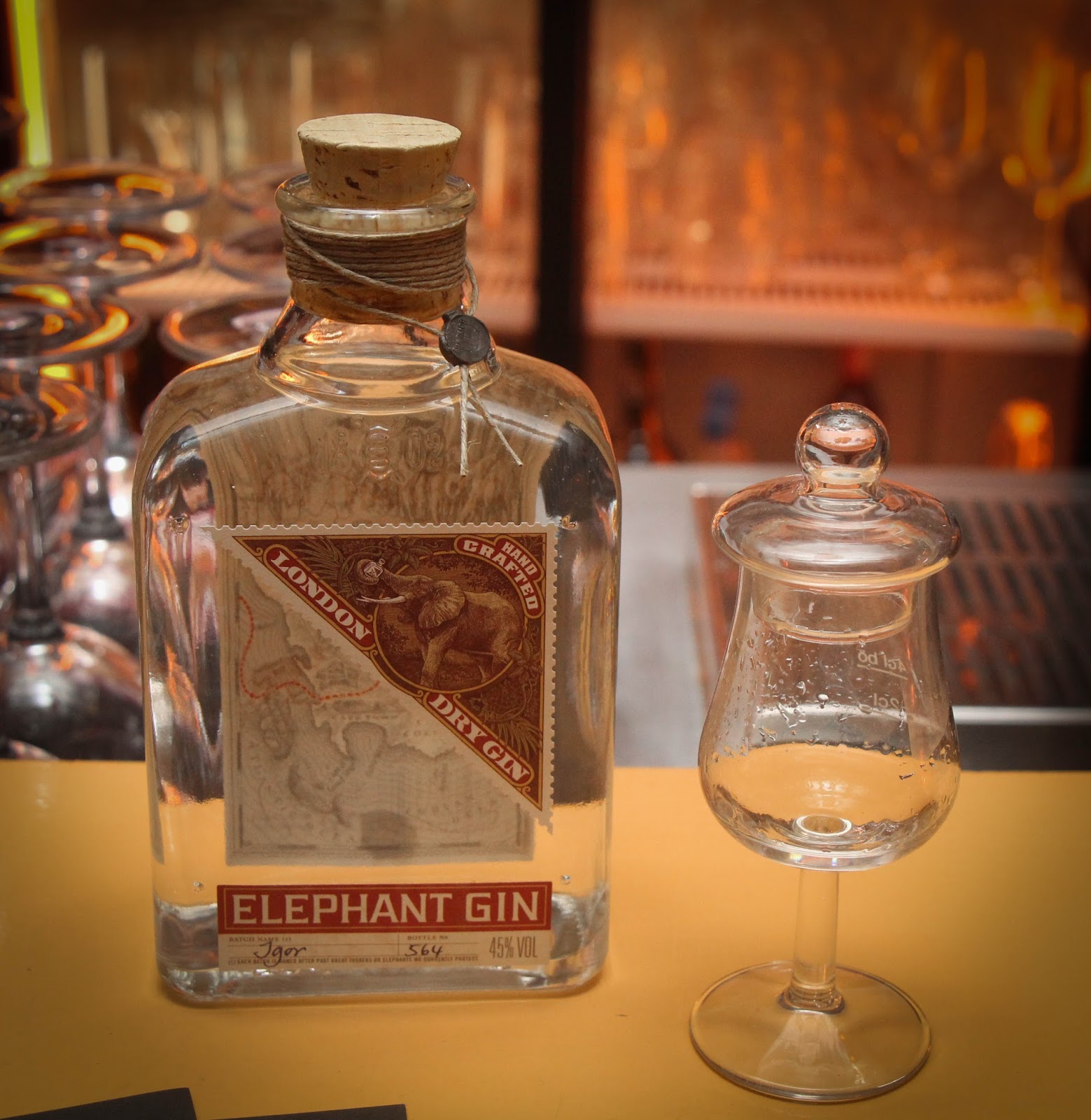 The Institute for Alcoholic Experimentation Elephant Gin a cure for