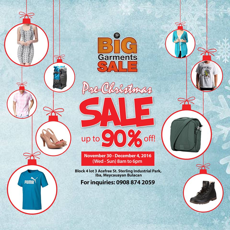 Manila Shopper Big Garments SALE at Star Trends Meycauayan Nov 2016