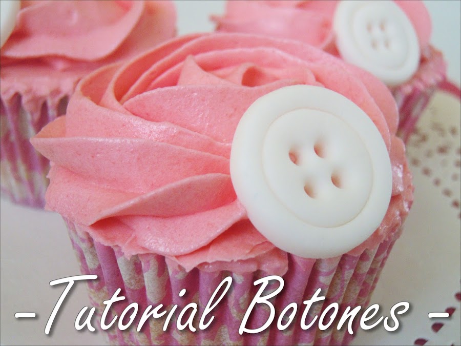 Cupcakes de Chicle (Tutorial Botones)