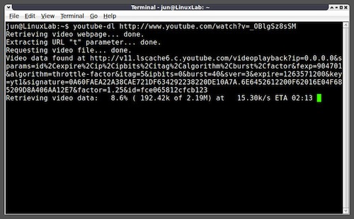 VIDEO DA YOUTUBE CON UBUNTU 12.04 SCARICA
