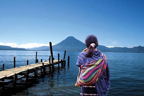 Guatemal, volcan Pacaya, lago Atitlan