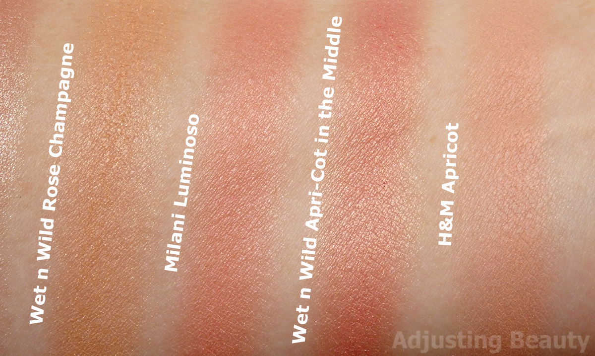 wet n wild rose champagne blush