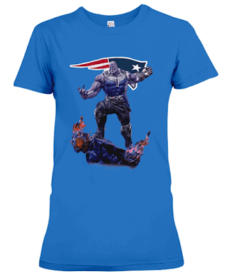 New England Patriots Thanos Infinity War T Shirt