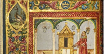 BOOKTRYST: Magnificent 15th C. Illuminated Hebrew Manuscript Estimated ...