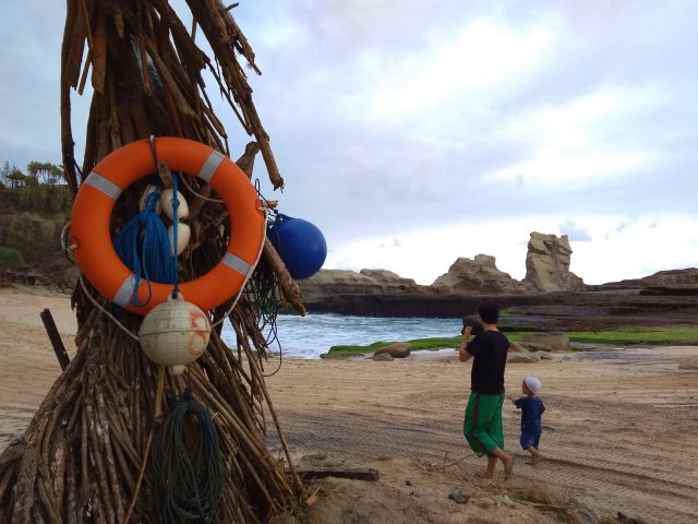 fasilitas di pantai klayar