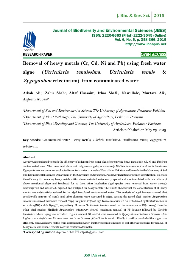 International Journal Of Natural Sciences International Journal Of Natural Sciences