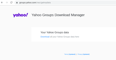 Yahoo Groups Download Manager