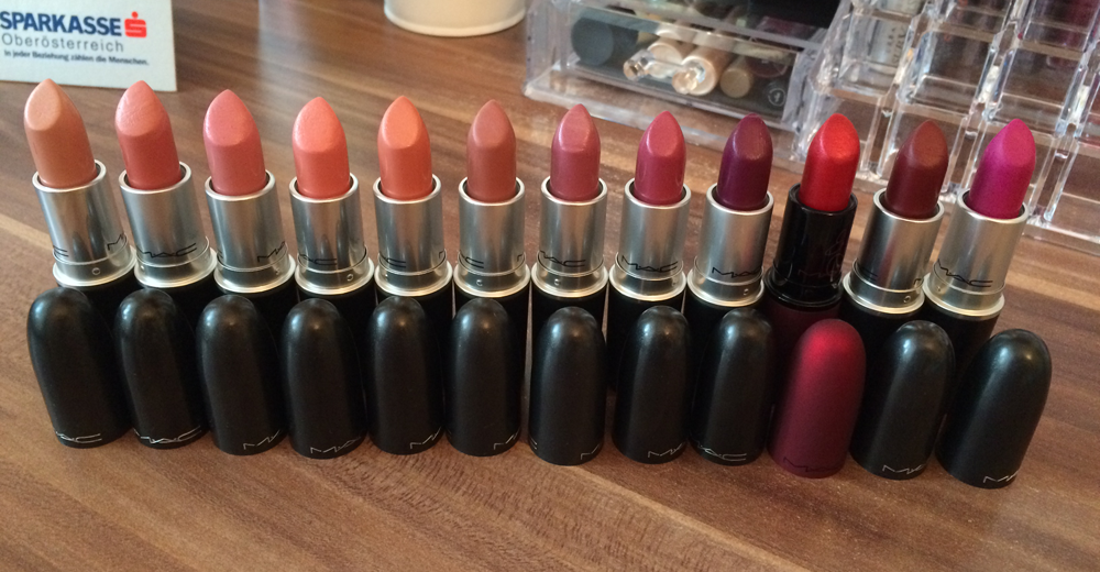mac lipstick collection