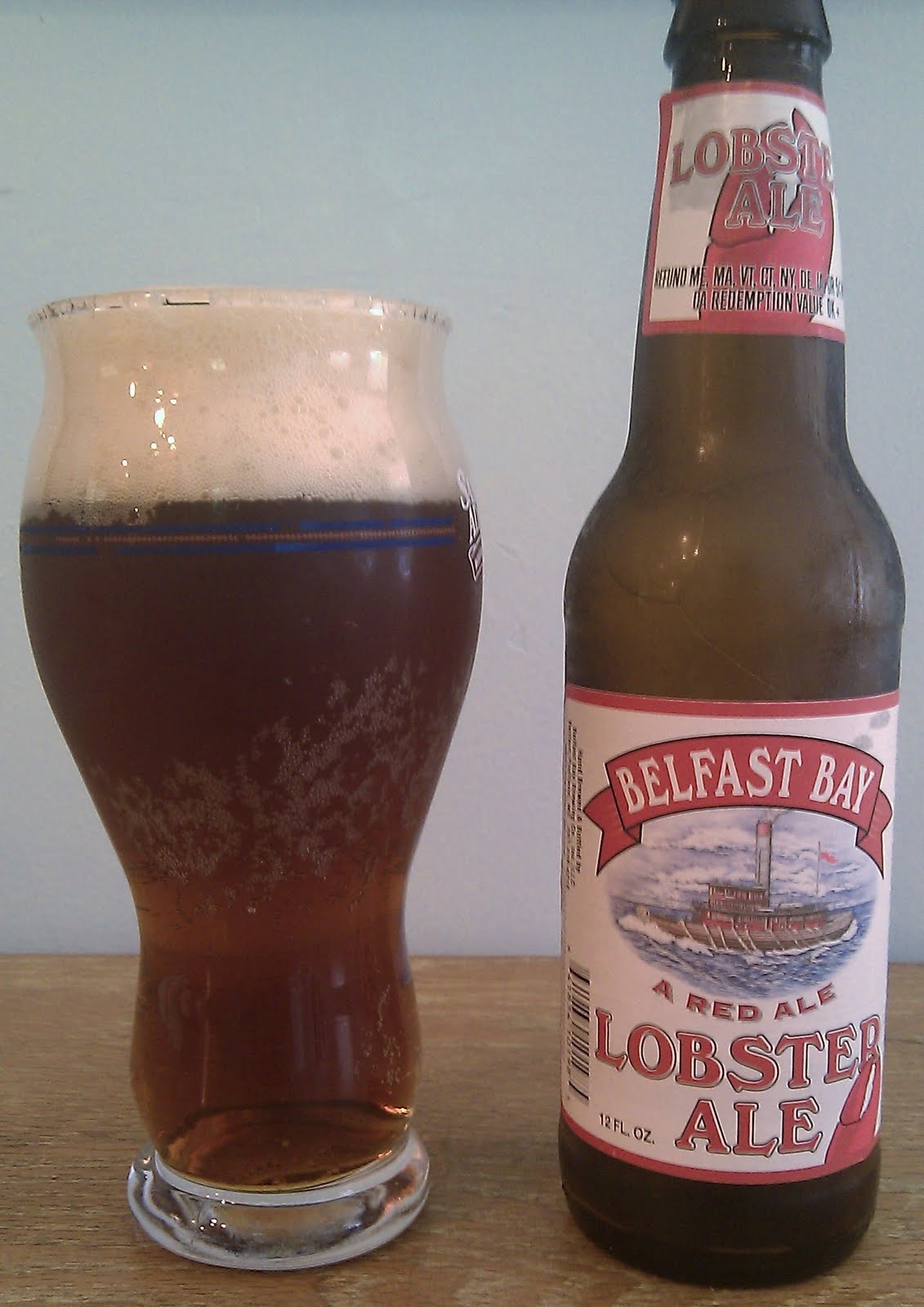 The Insurance Guy's Beer Blog 1. Belfast Bay Lobster Ale