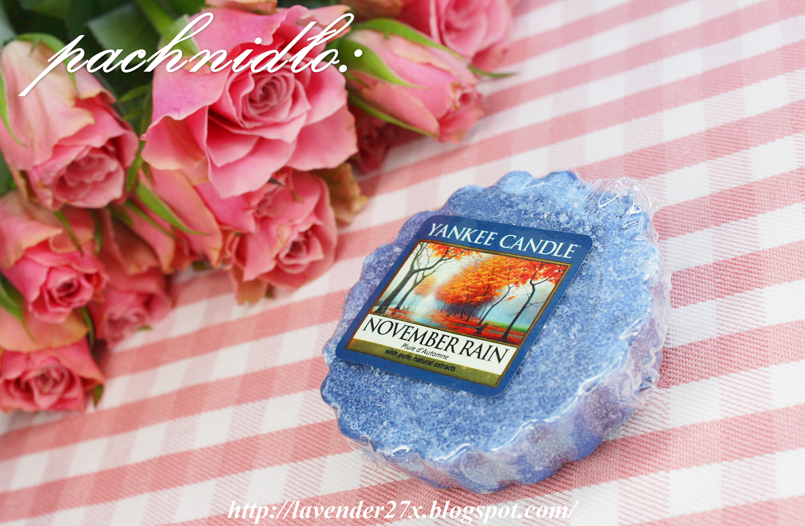 *Laven Beauty Blog* pachnidło Yankee Candle November Rain